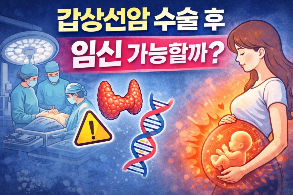 갑상선암 수술 후 임신과 출산