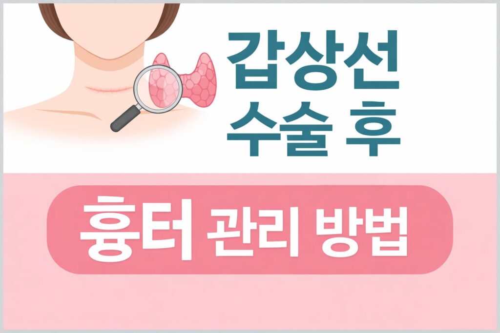 흉터 관리