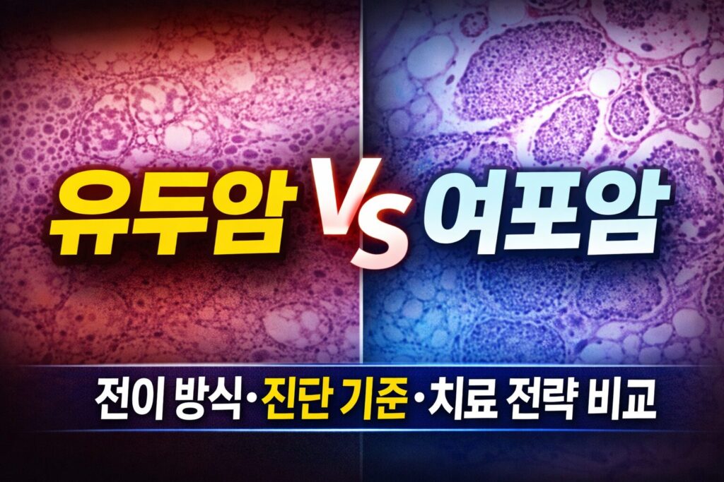 유두암과 여포암