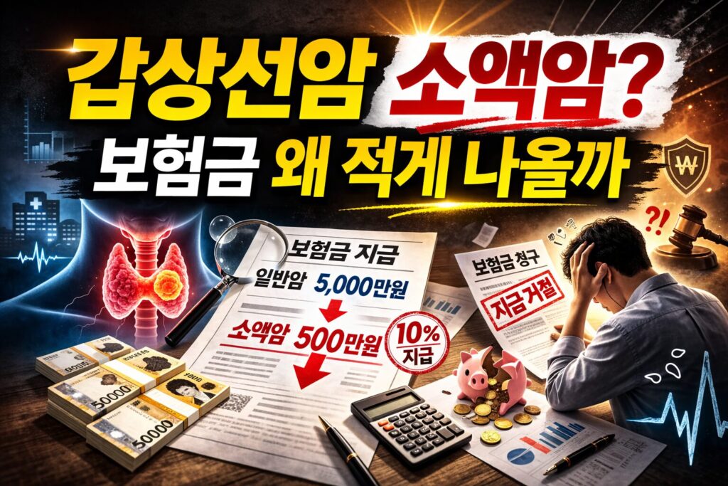 갑상선암 소액암