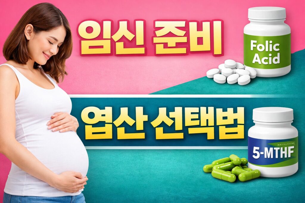 임신 준비 엽산 선택법